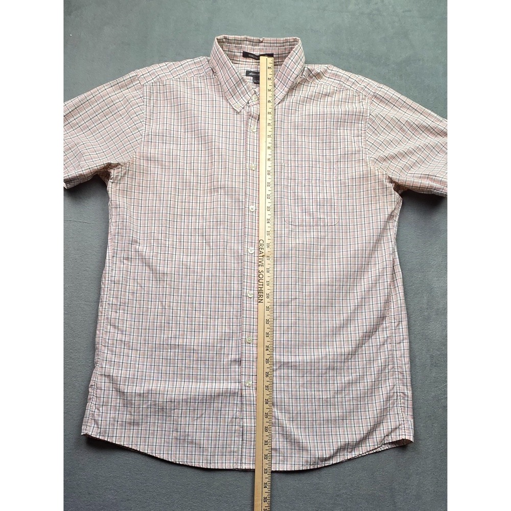 Eddie Bauer Short Sleeve Button Up Shirt Men's TXL Tall - Picture 2 of 9